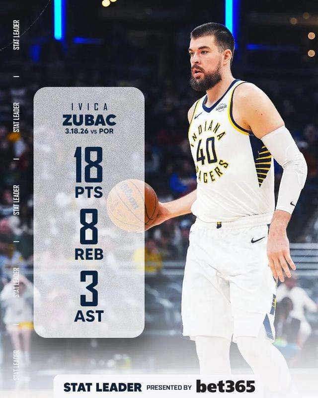 步行者15连败陷深渊 祖巴茨首战遭肘击退赛